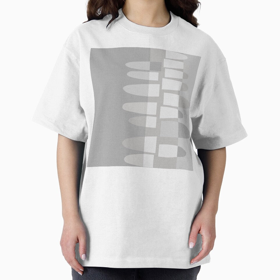 MCM abstract - light gray by JMgraphic