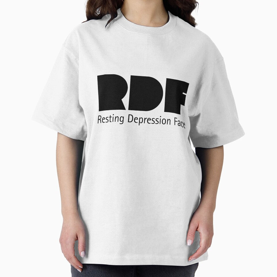 Resting Depression Face | Funny & Relatable Mental Health Humor by Vibe Collective Apparel