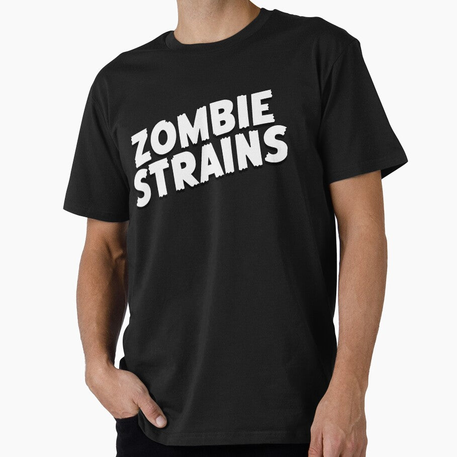Zombie Strains Logo  T Shirts by Zombie Strains