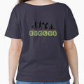 Funny Mens Yoga Slim Fit by ArvaCameron