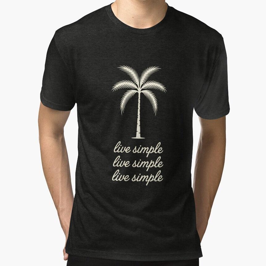 Live Simple Palm  Summer Beach Beach Trip  Simple Life Beach Vacation by Formatage