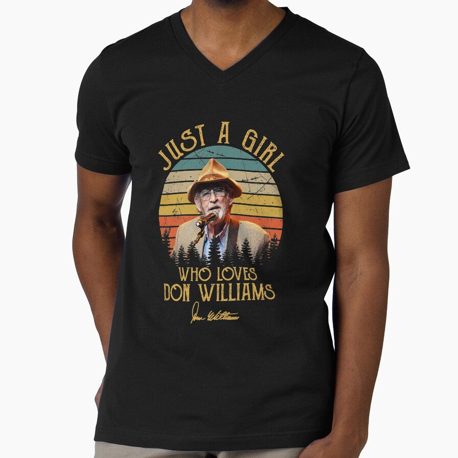 Just A Girl Who Loves Don Williams by AdamsShop