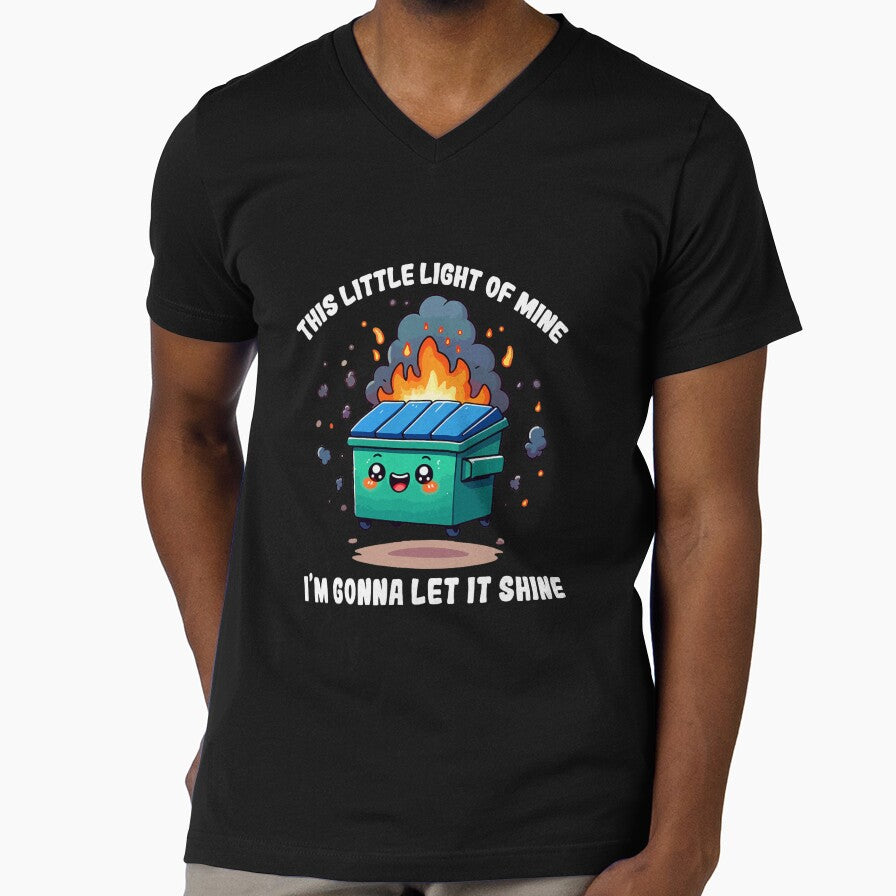 This Little Light Of Mine Lil Dumpster Fire For Mental Health, Emotional Support Gift by reneetekent