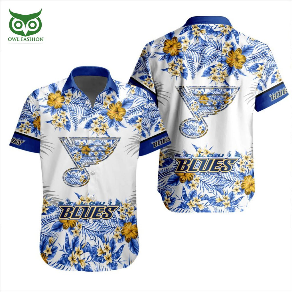 St. Louis Blues NHL Team Beach Vibe Hawaiian Shirt