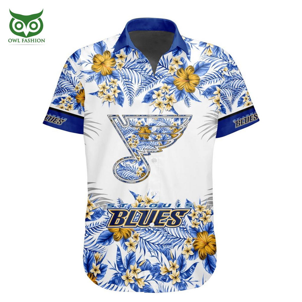 St. Louis Blues NHL Team Beach Vibe Hawaiian Shirt