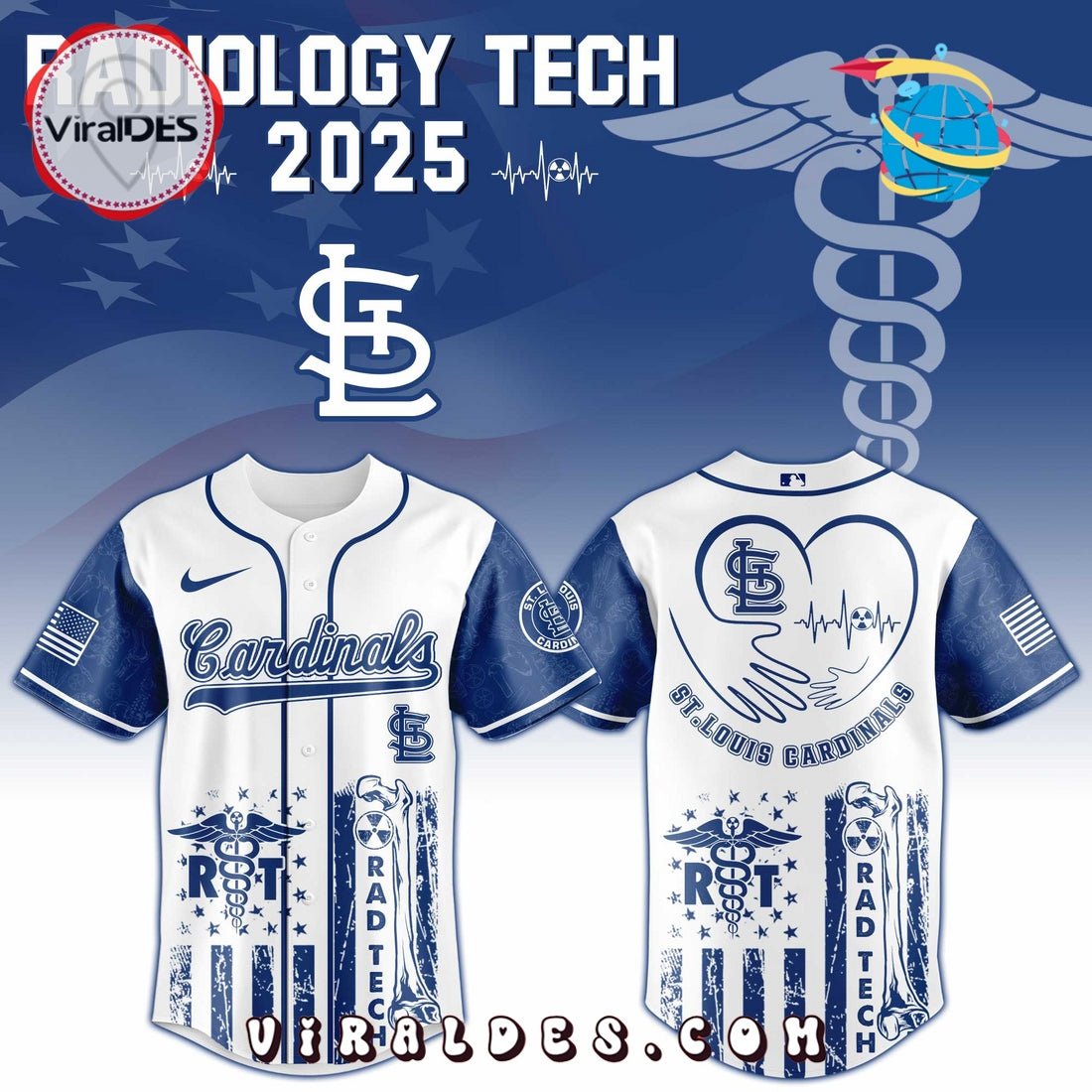 St.Louis Cardinals MLB x Radiology Tech Night 2025 Jersey