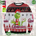 St Louis Cardinals Vintage Grinch Ugly Christmas Sweater 2023