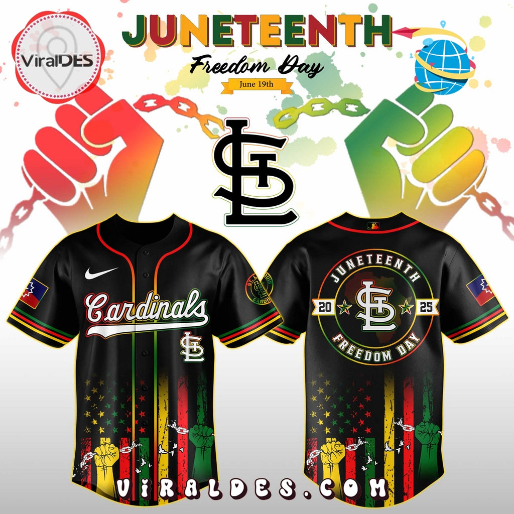 St.Louis Cardinals x 2025 Juneteenth Day Jersey
