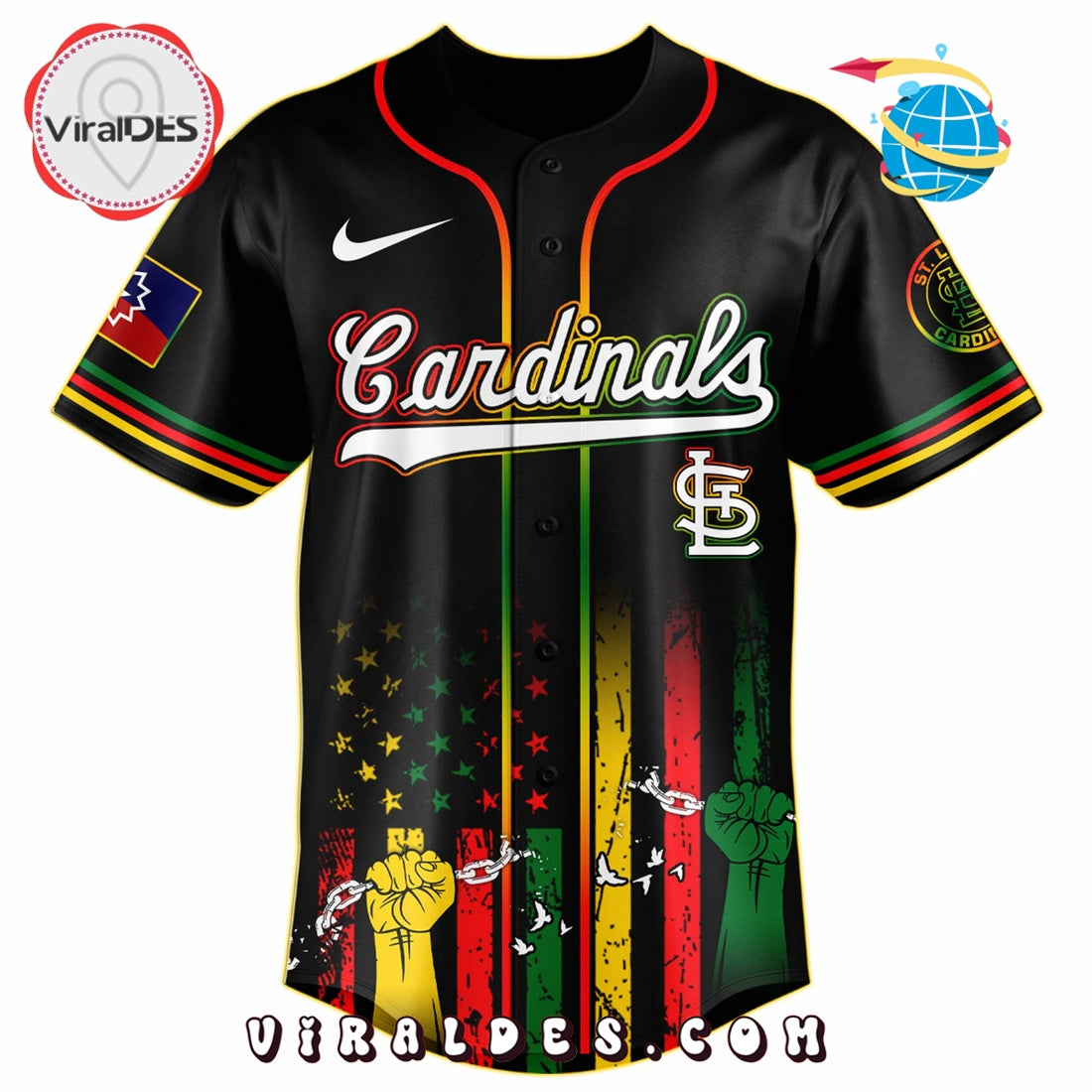 St.Louis Cardinals x 2025 Juneteenth Day Jersey