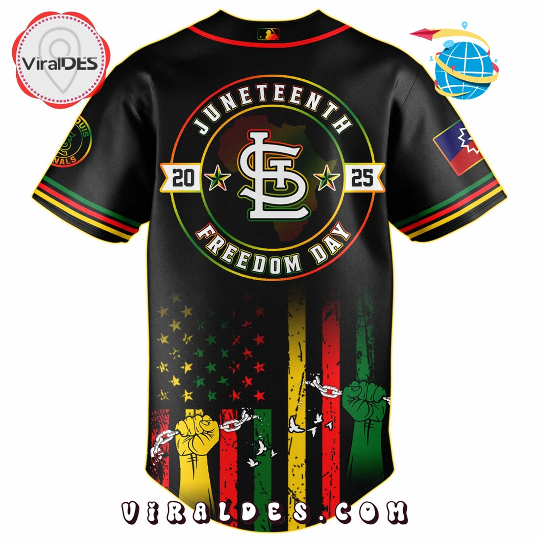 St.Louis Cardinals x 2025 Juneteenth Day Jersey