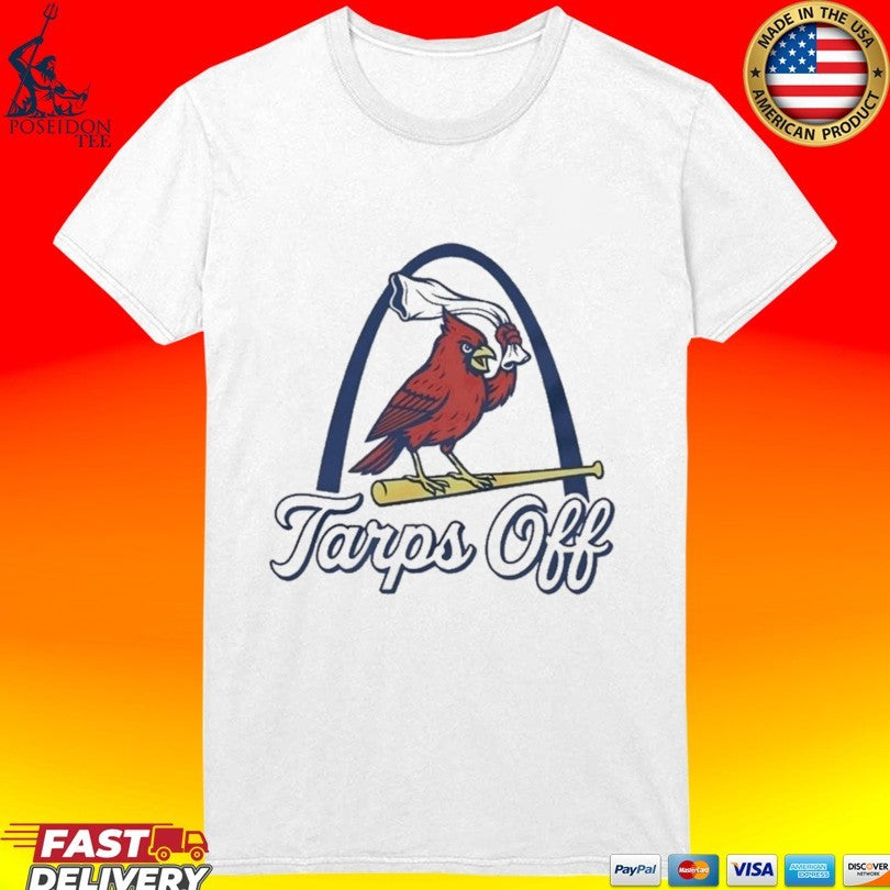 St. Louis Cardinals Tarps Off T-shirt