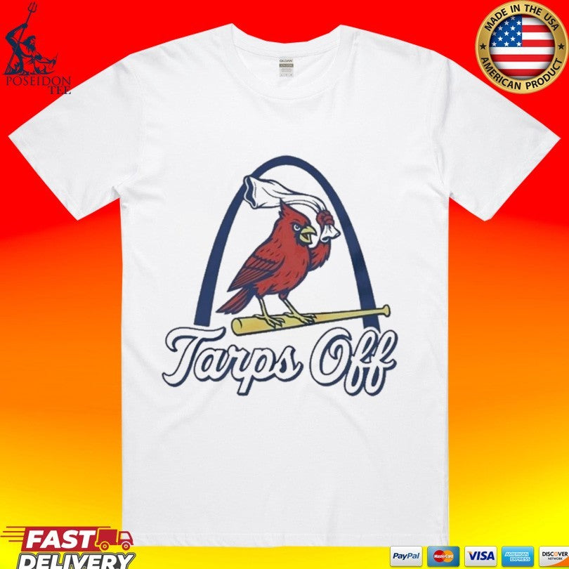 St. Louis Cardinals Tarps Off T-shirt