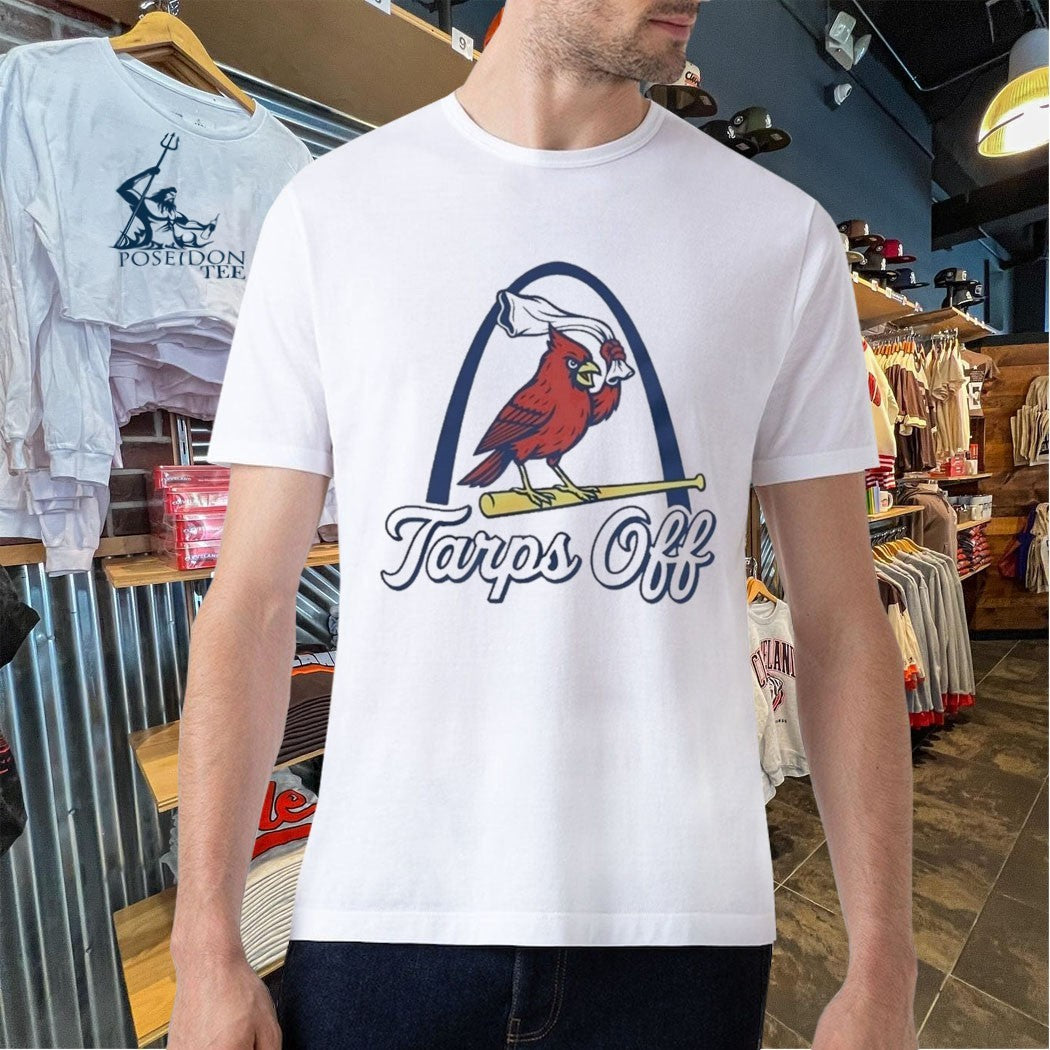 St. Louis Cardinals Tarps Off T-shirt