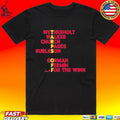 St. Louis Wetherholt Walker Church Pages Burleson Gorman Fermin For The Winn T-shirt