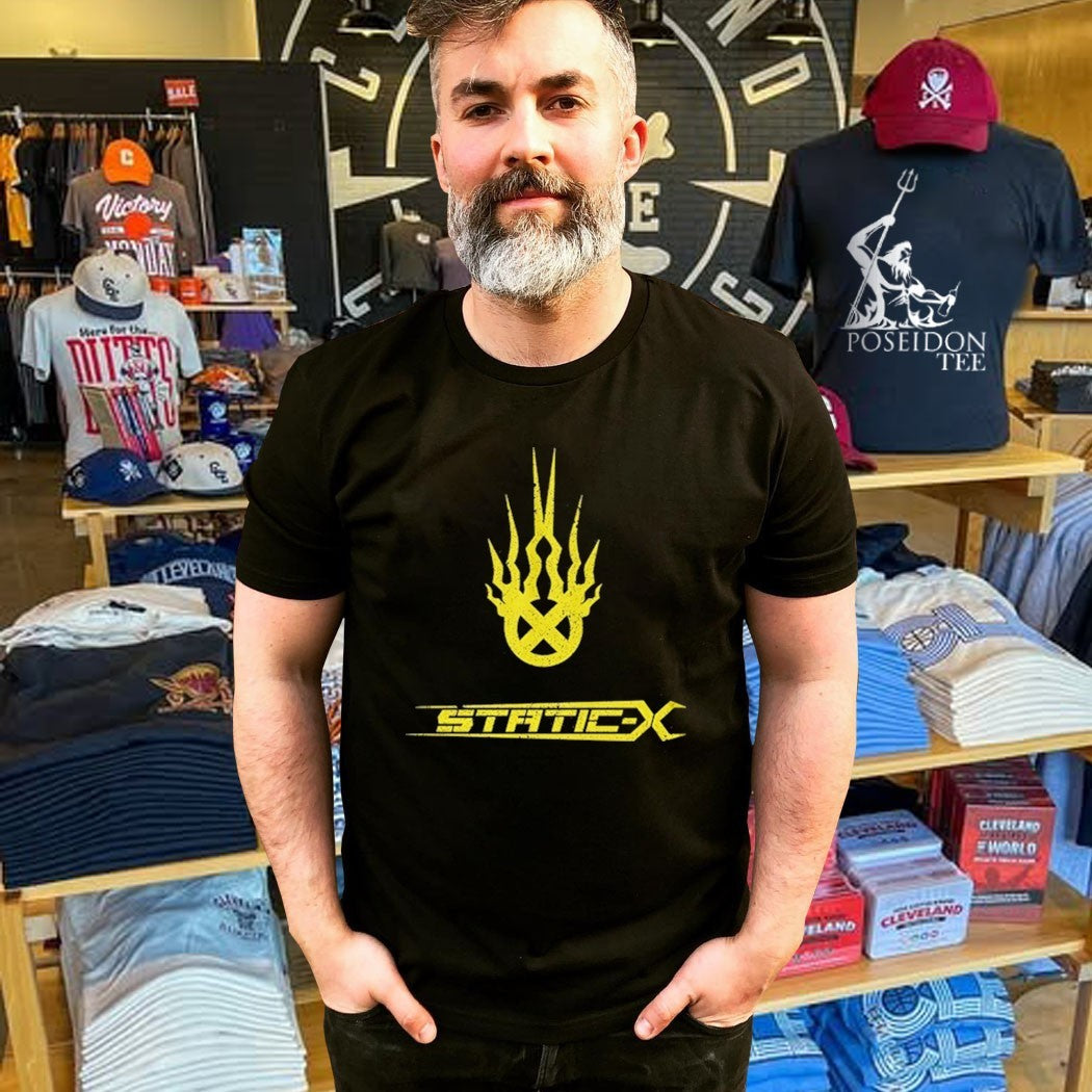 Static-X Shock Logo T-shirt