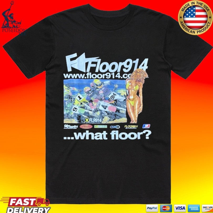 Stealthny Floor 914 Race Girl T-shirt