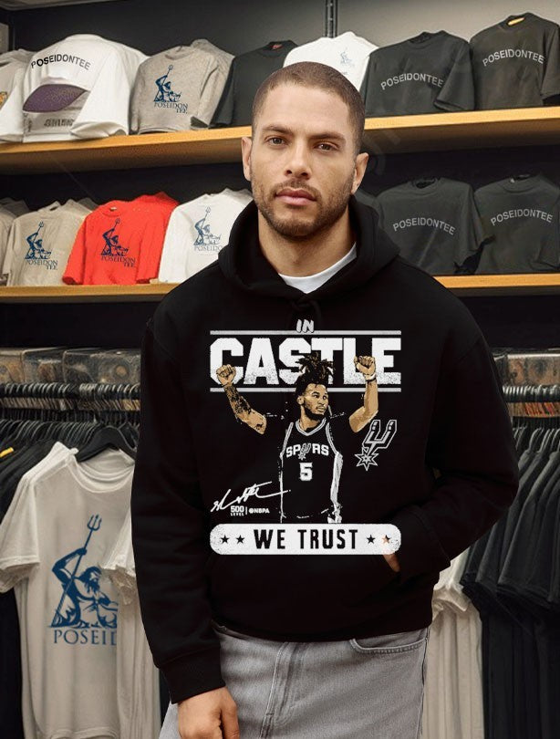 Stephon Castle San Antonio Spurs Trust T-shirt