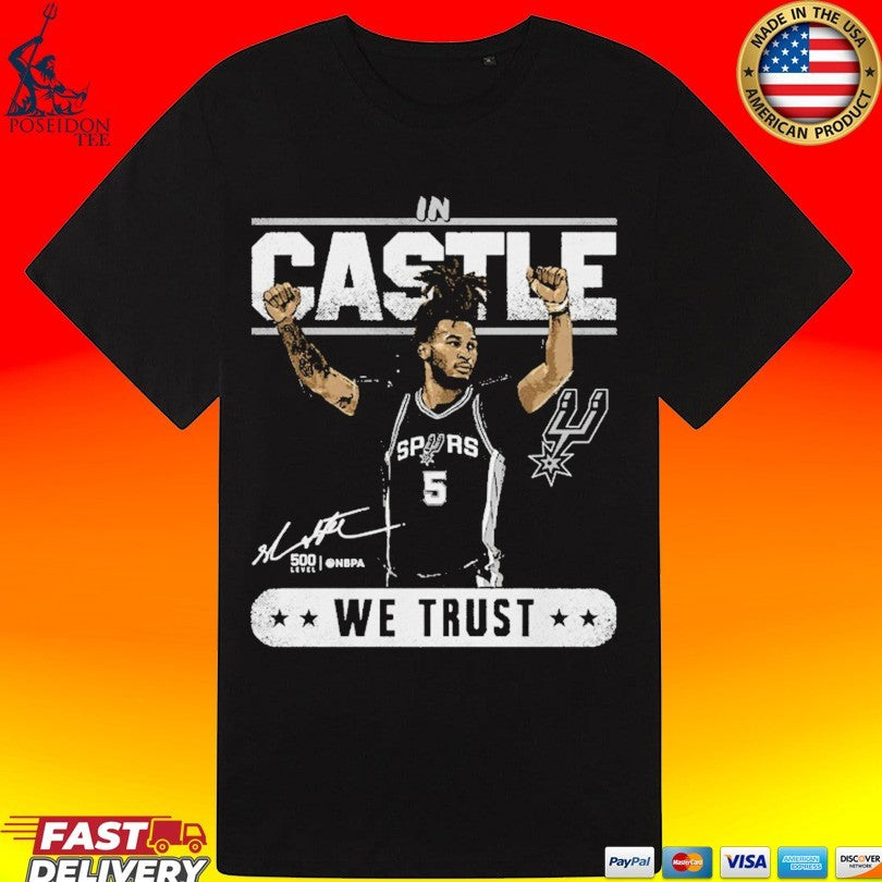 Stephon Castle San Antonio Spurs Trust T-shirt