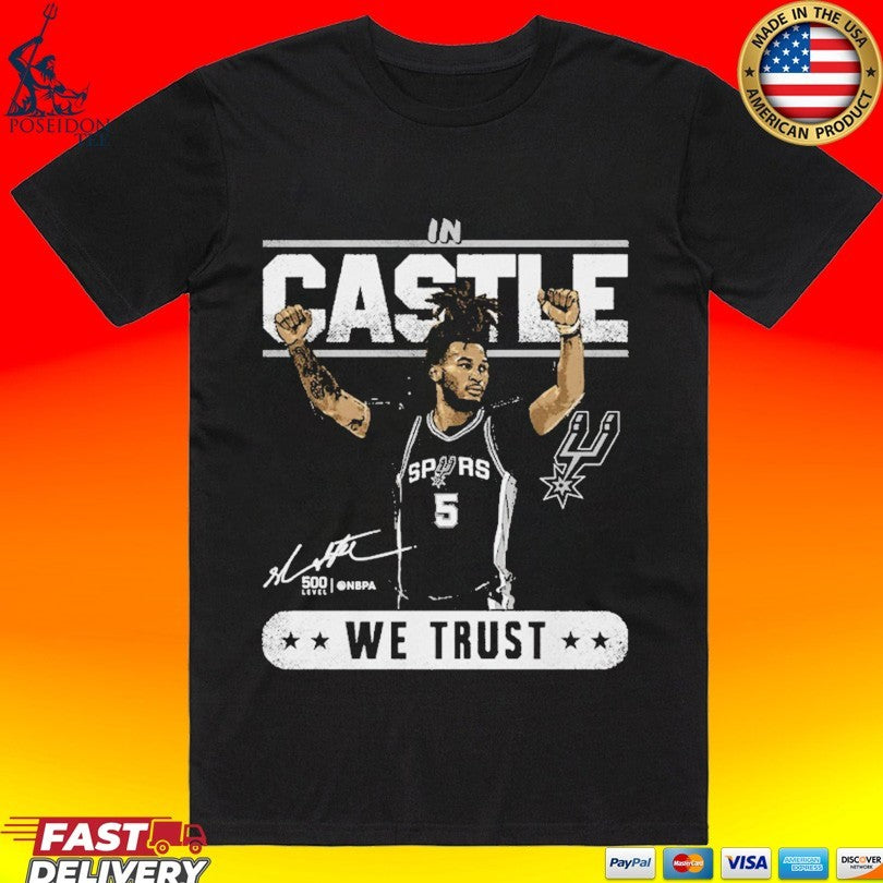 Stephon Castle San Antonio Spurs Trust T-shirt