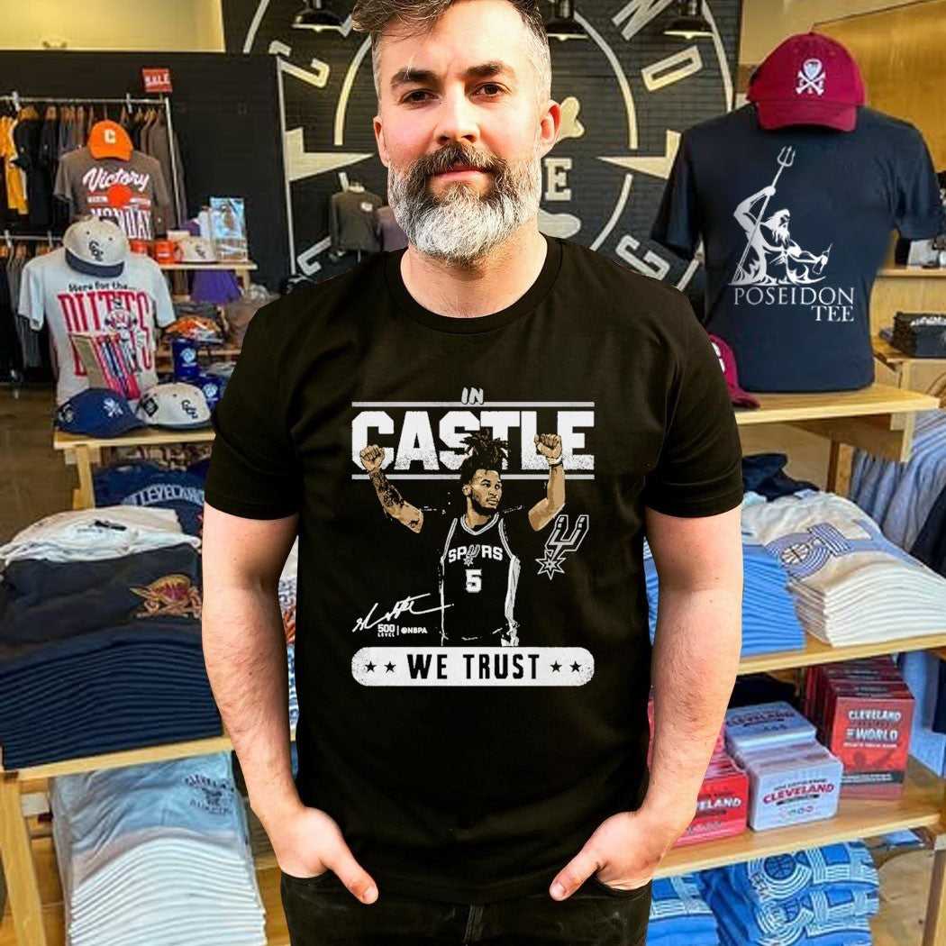 Stephon Castle San Antonio Spurs Trust T-shirt