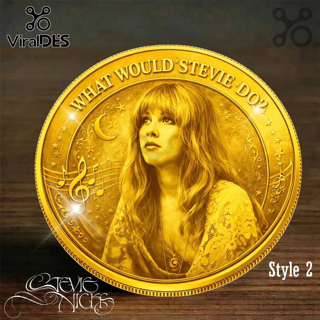 Stevie Nicks Limited Edition Commemorative Coin