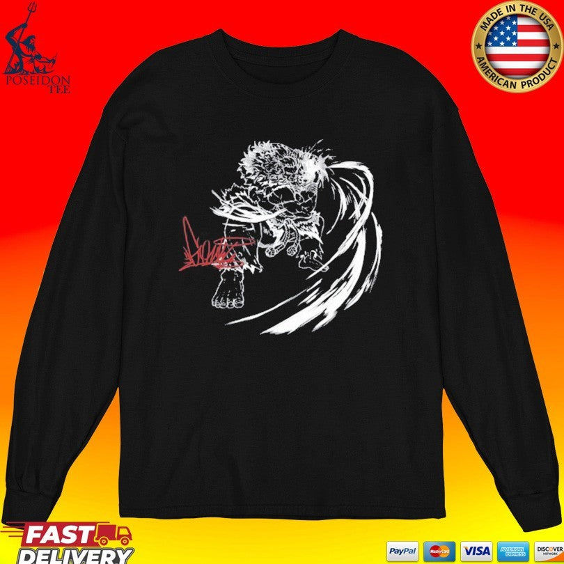 Street Fighter Battle Canvas Series Street Fighter 6 Akuma T-shirt