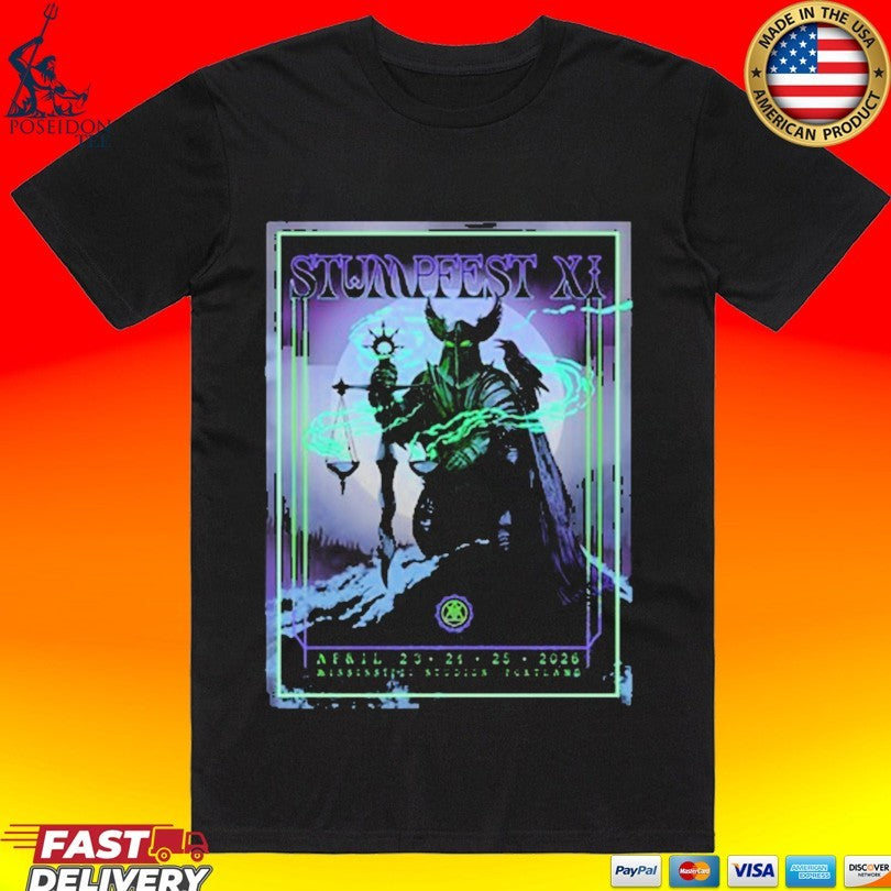 Stumpfest Xi April 23, 24, 25 2026 Mississippi Studios Portland Event T-shirt