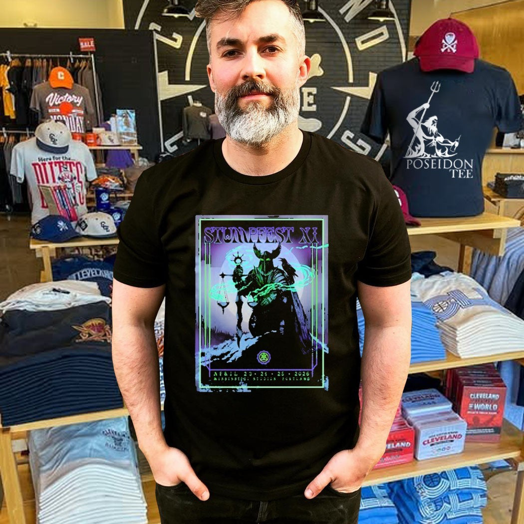 Stumpfest Xi April 23, 24, 25 2026 Mississippi Studios Portland Event T-shirt