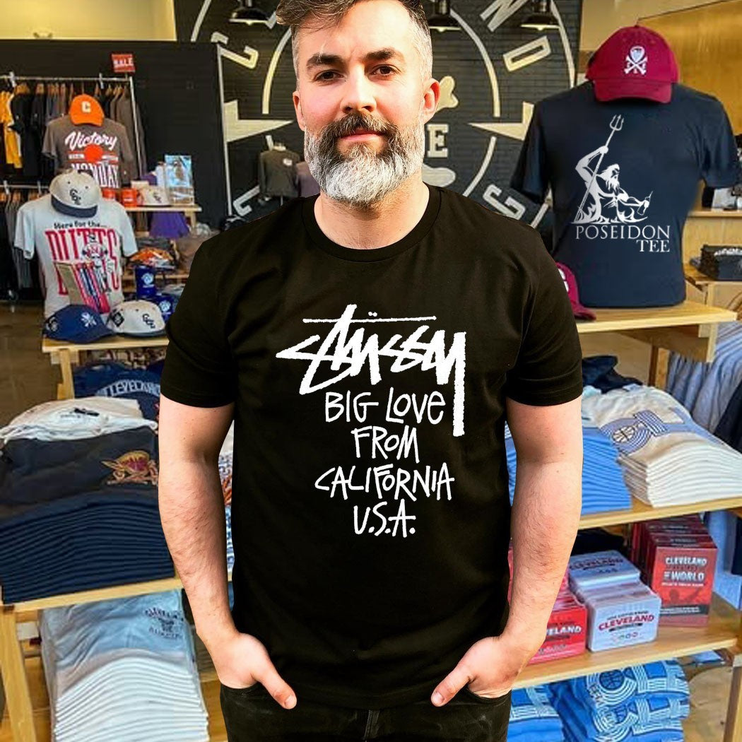 Stussy Big Love From California Usa T-shirt