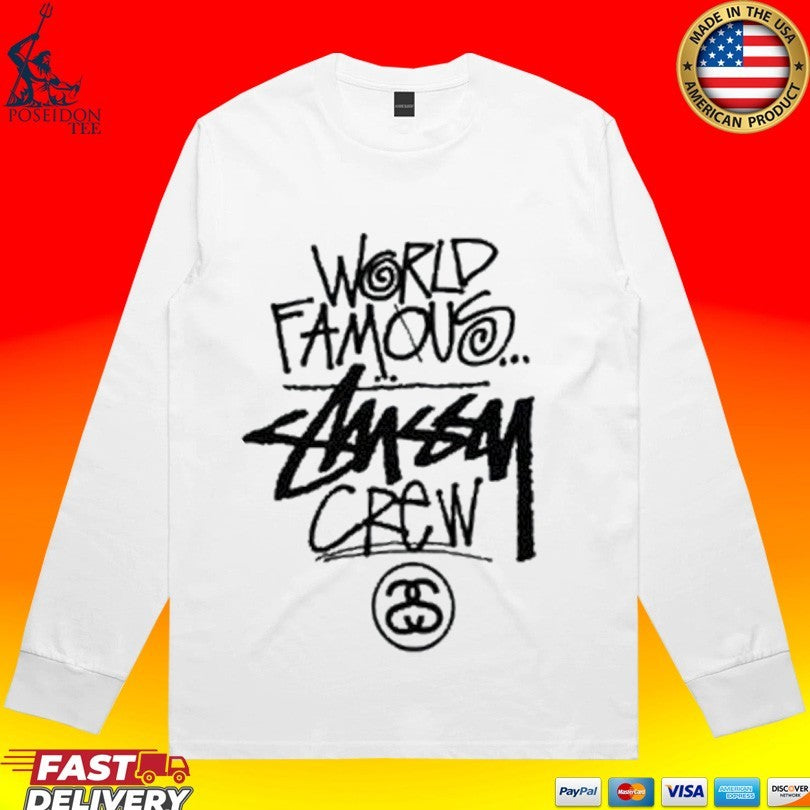 Stussy World Famous Crew T-shirt