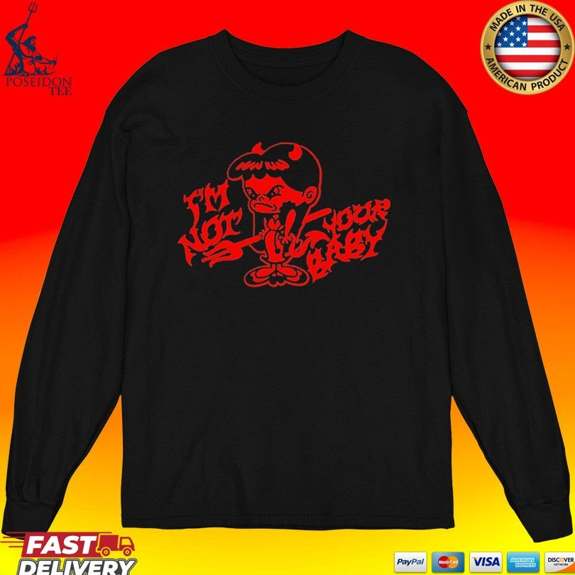 Super Yaki Not Your Baby Devil T-shirt