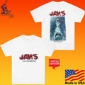 Surdimensionné Imprimé Jaws T-shirt