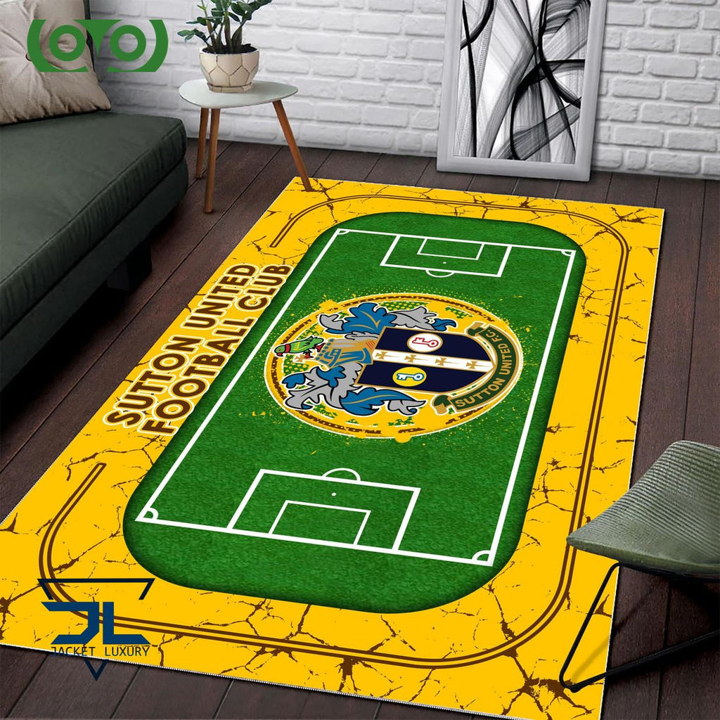 Sutton United EFL Championship Carpet Rug