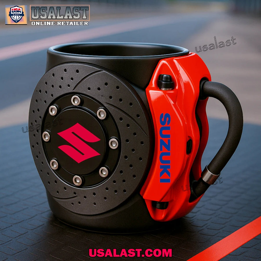 Suzuki Car Logo Brake Caliper Mug