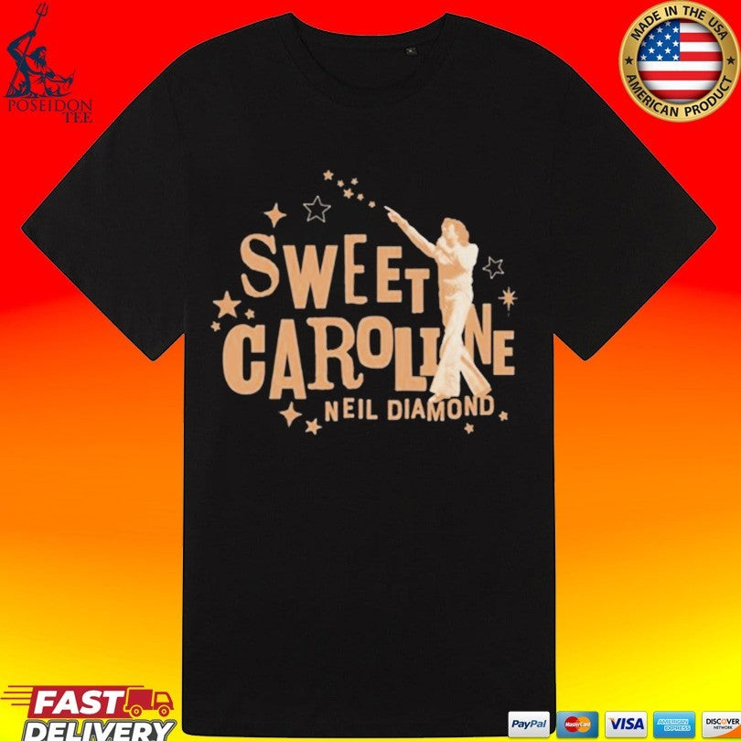 Sweet Caroline Neil Diamond T-shirt