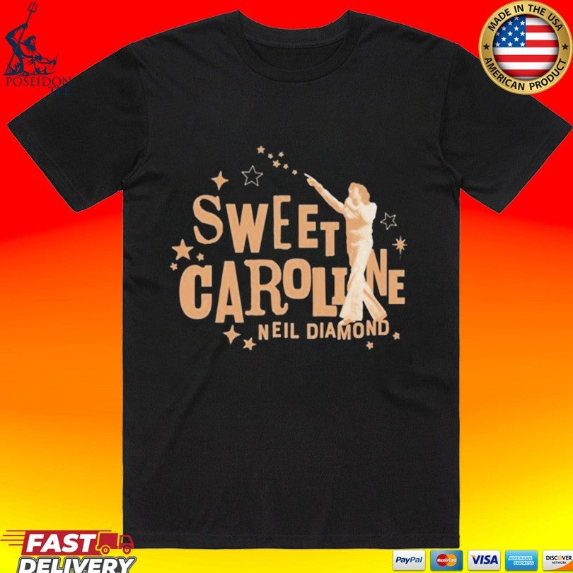 Sweet Caroline Neil Diamond T-shirt