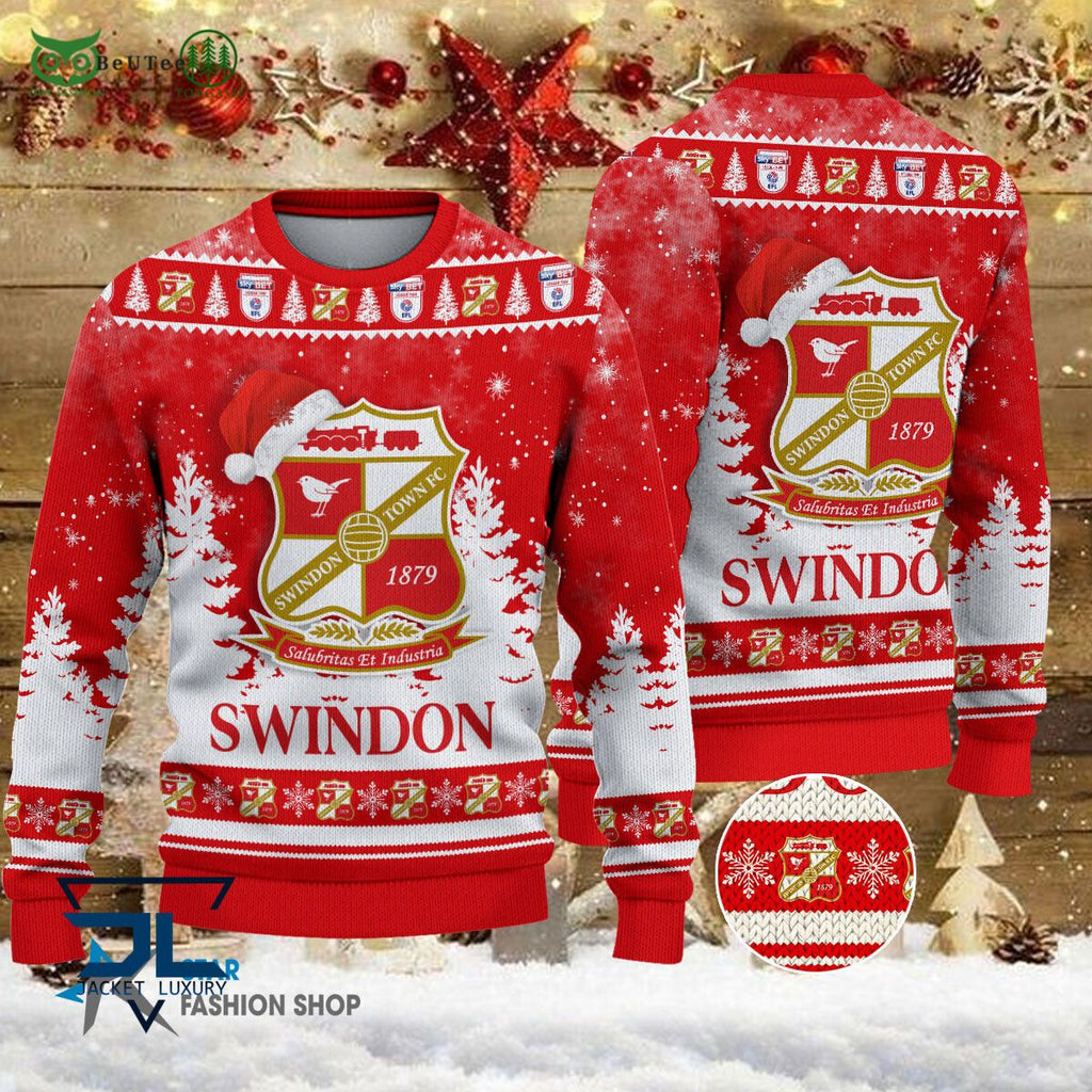 Swindon Town EFL English Football League Champions Ugly Sweater