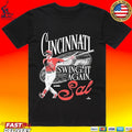 Swing It Again, Sal Cincinnati Reds Mlb Sal Stewart T-shirt
