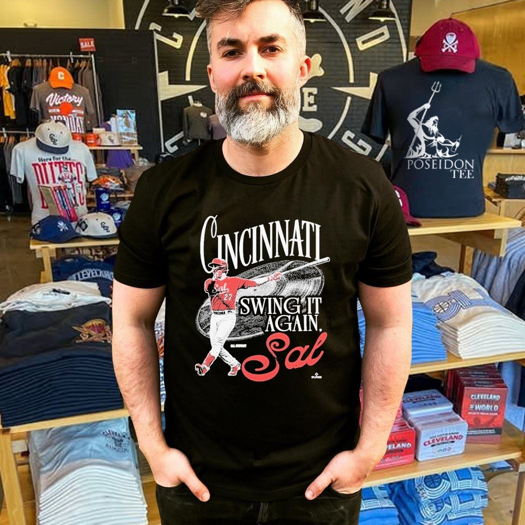 Swing It Again, Sal Cincinnati Reds Mlb Sal Stewart T-shirt