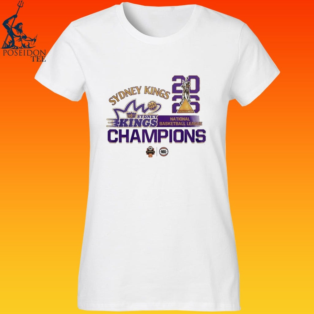 Sydney Kings 2026 NBL Sydney Kings National Basketball League Champions T-shirt