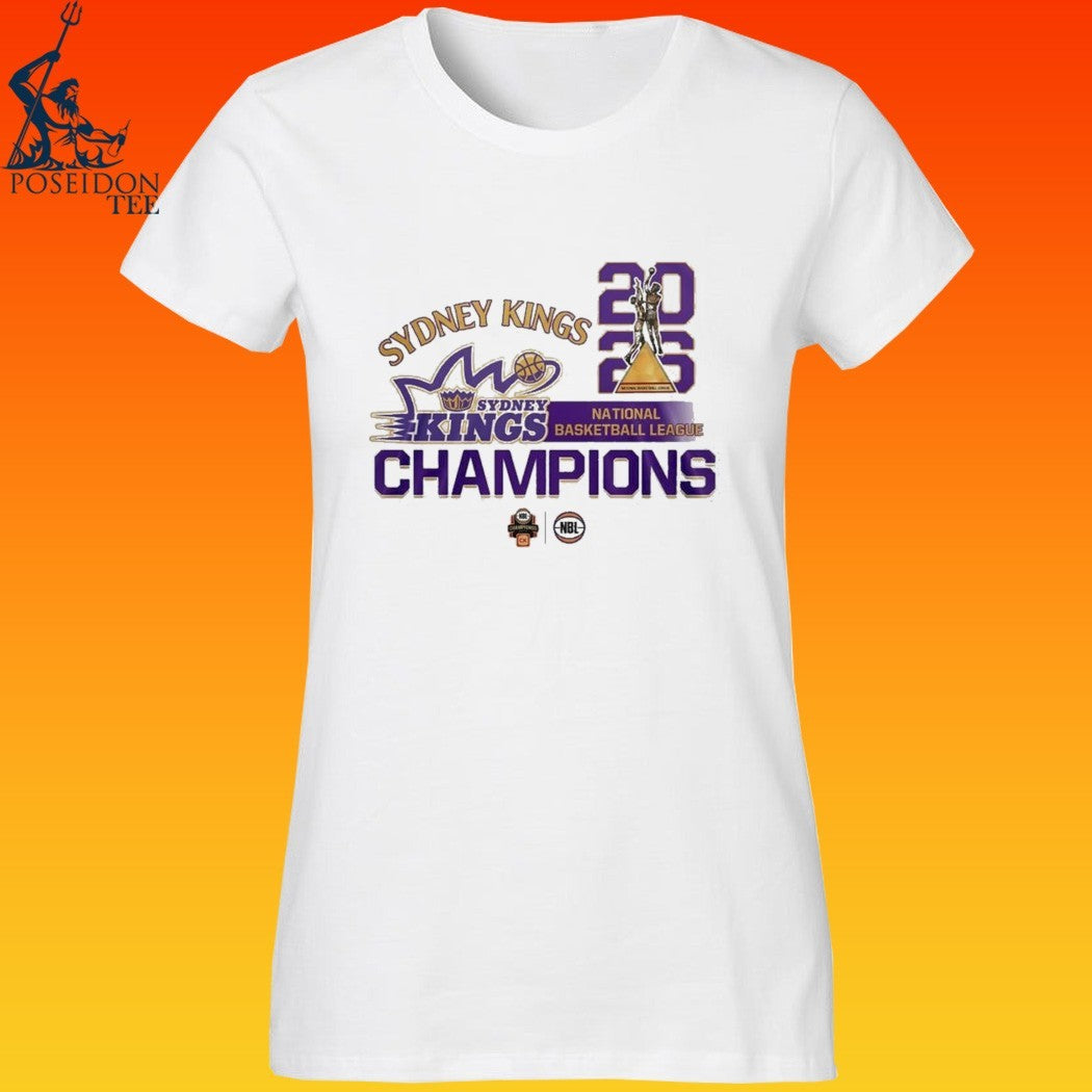 Sydney Kings 2026 NBL Sydney Kings National Basketball League Champions T-shirt