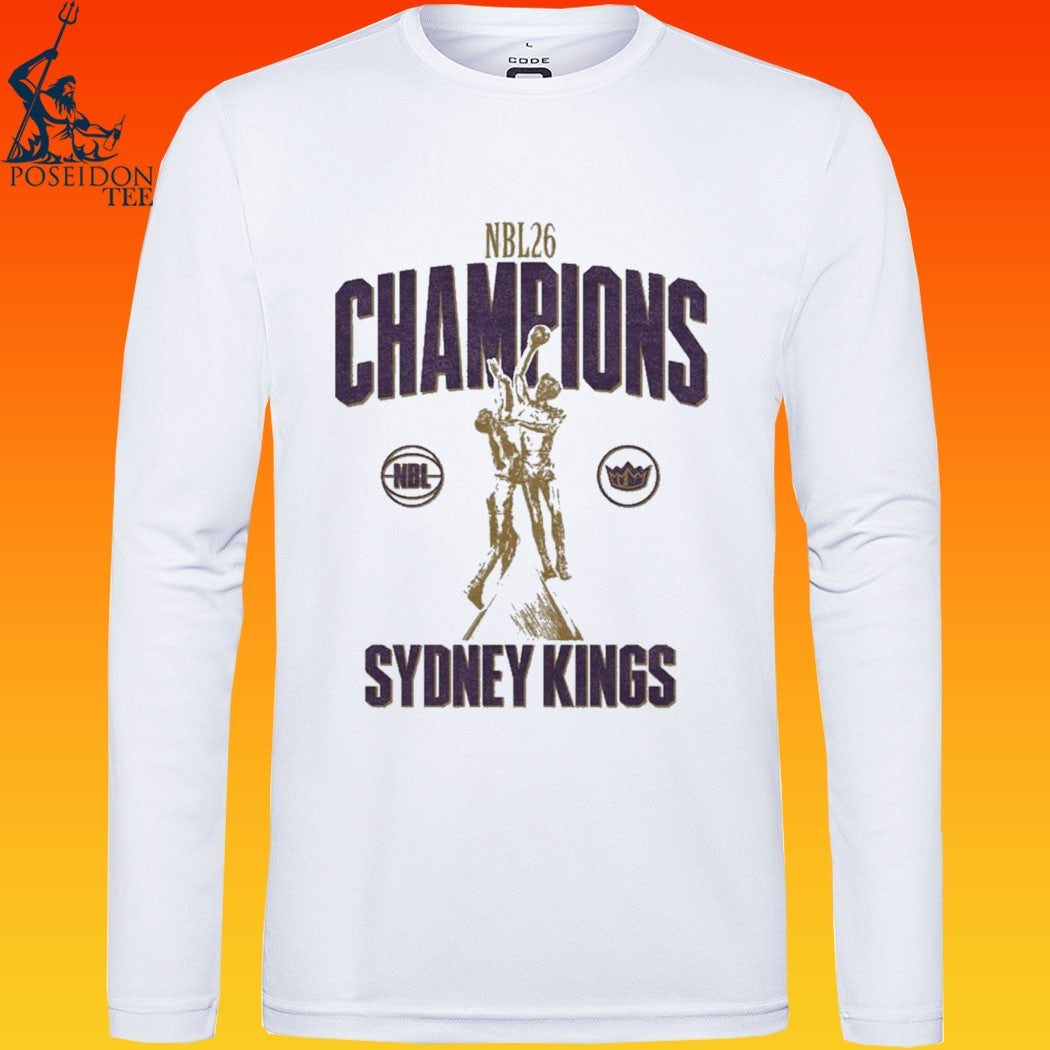 Sydney Kings NBL26 Finals Champions T-shirt