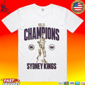Sydney Kings NBL26 Finals Champions T-shirt