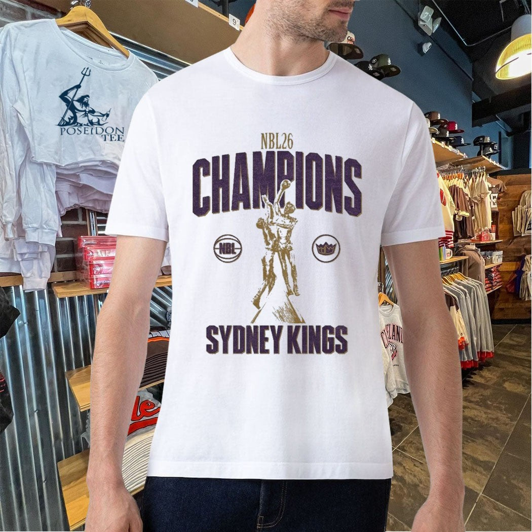 Sydney Kings NBL26 Finals Champions T-shirt