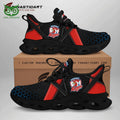Sydney Roosters NRL Black Max Soul Shoes