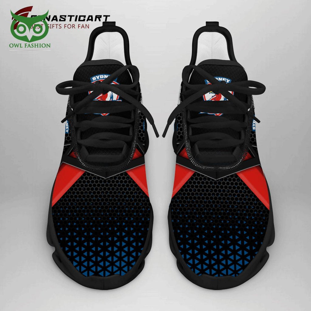 Sydney Roosters NRL Black Max Soul Shoes