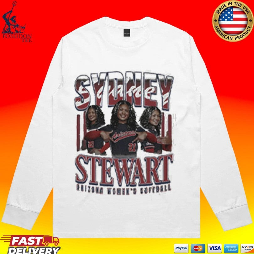 Sydney Stewart Arizona Wildcats Women’s Softball T-shirt