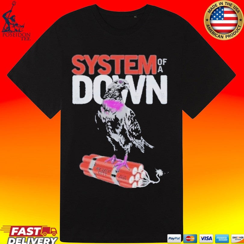 System Of A Down May 27-28 2026 Mexico City T-shirt