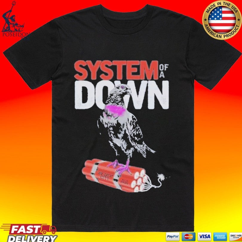 System Of A Down May 27-28 2026 Mexico City T-shirt