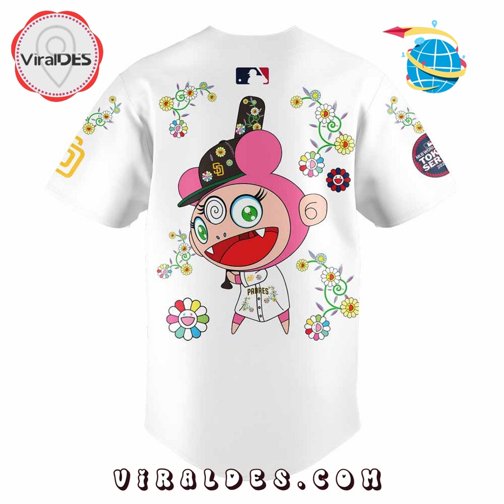 Takashi Murakami Padres x MLB Tokyo Series Baseball Jersey